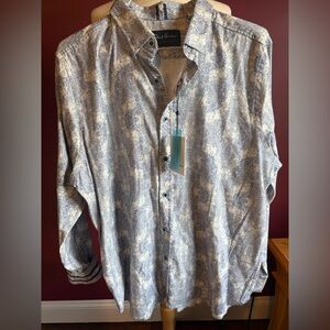 Robert graham tailored shirt new 2xl
